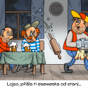 Kreslený humor Mirek Vostrý